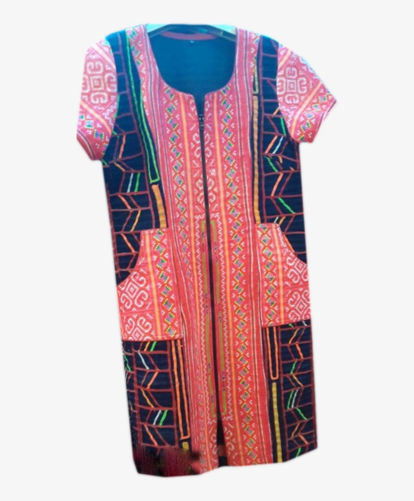Tribal Patter Dress-17 - Blouse, transparent png