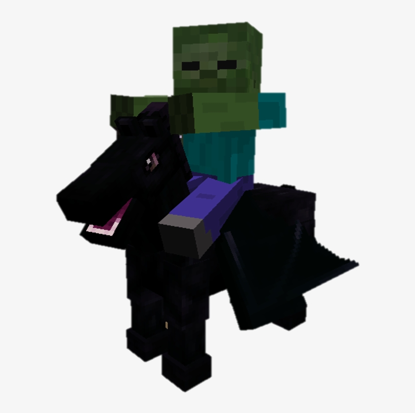 Horsemobs Are Common Aggressive Mobs That Spawn In - Toy, transparent png