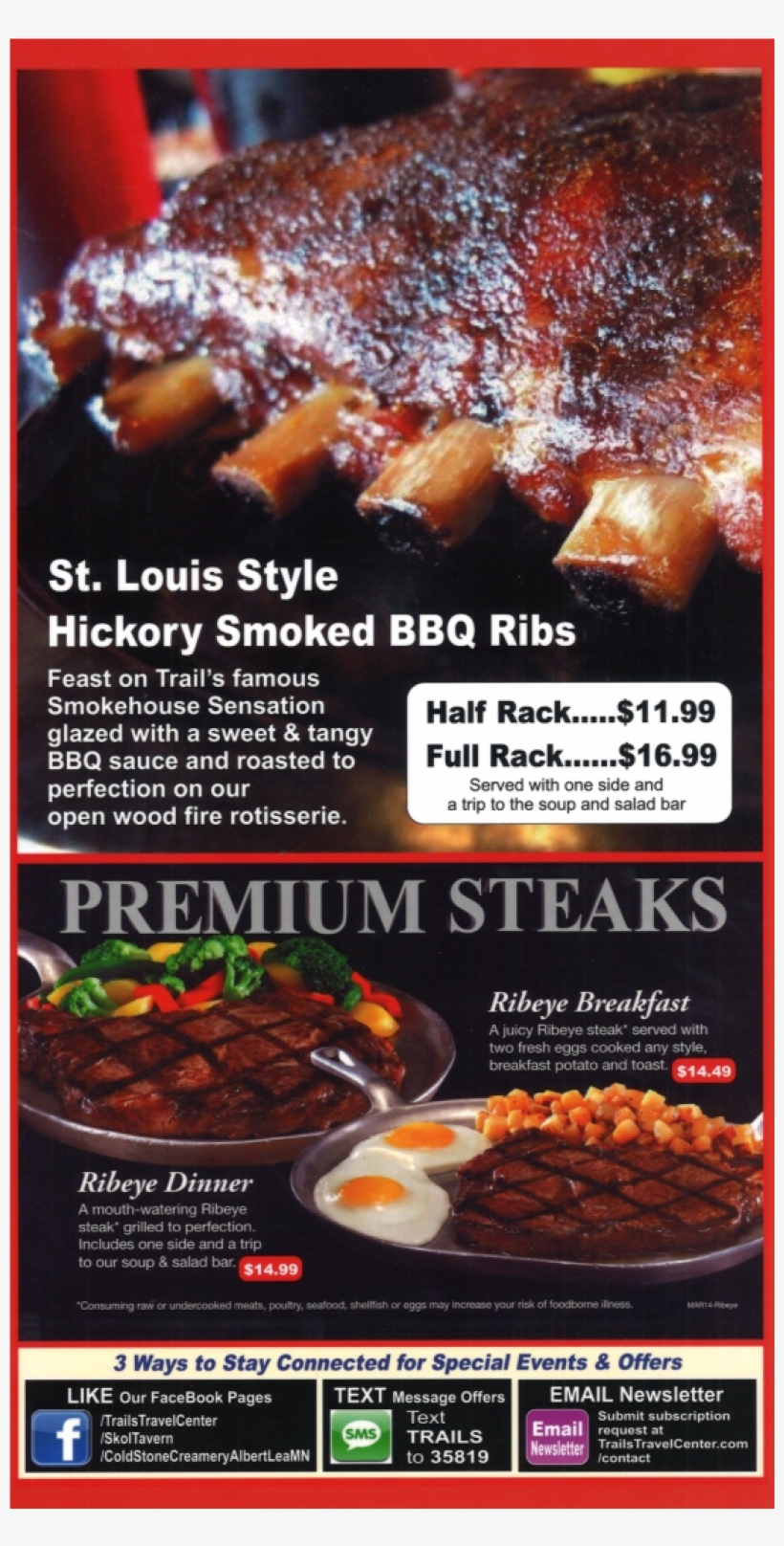 Iron Skillet & Skol Tavern Menu - Spare Ribs, transparent png