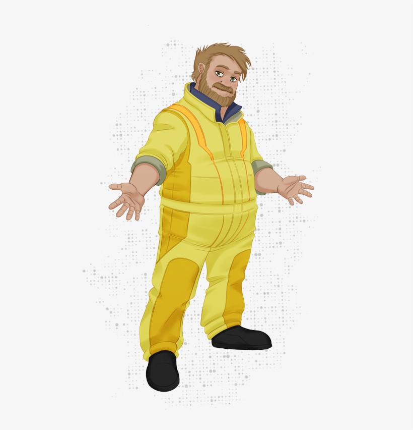 Full Body Stew W Color Pattern V3, transparent png