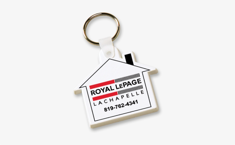 Flexible Key Ring House Promo Plastik - Royal Lepage, transparent png