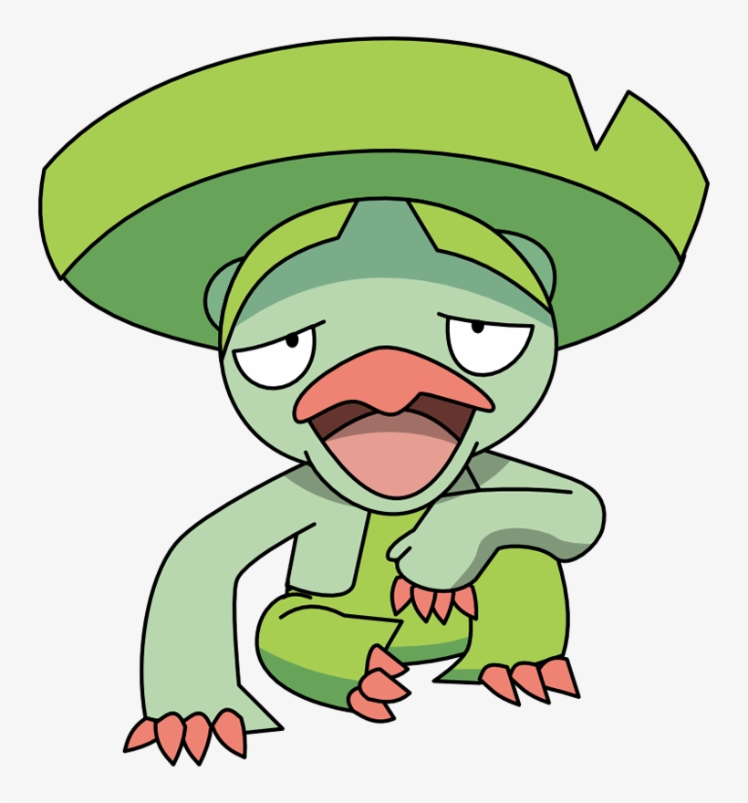 Pokemon Shiny-lombre Is A Fictional Character Of Humans - Lombre Vs Shiny Lombre, transparent png