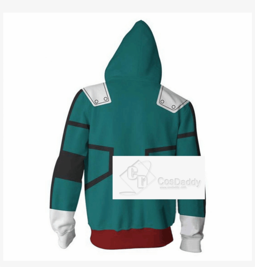 My Hero Academia Deku Hoodie, transparent png