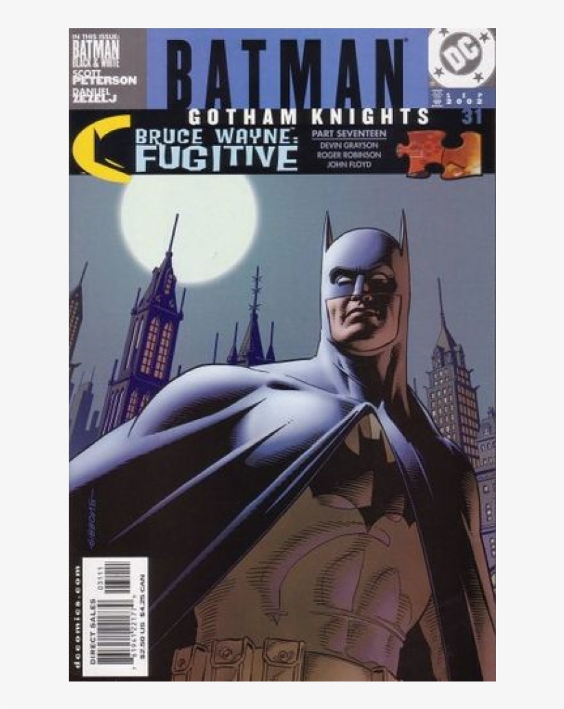 Купете Comics 2002-09 Batman - Batman: Gotham Knights, transparent png
