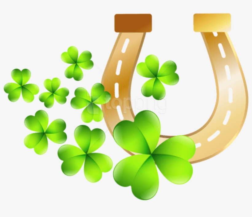 Free Png Download St Patrick's Day Horseshoe Png Images - St Patricks Day Clipart Png, transparent png