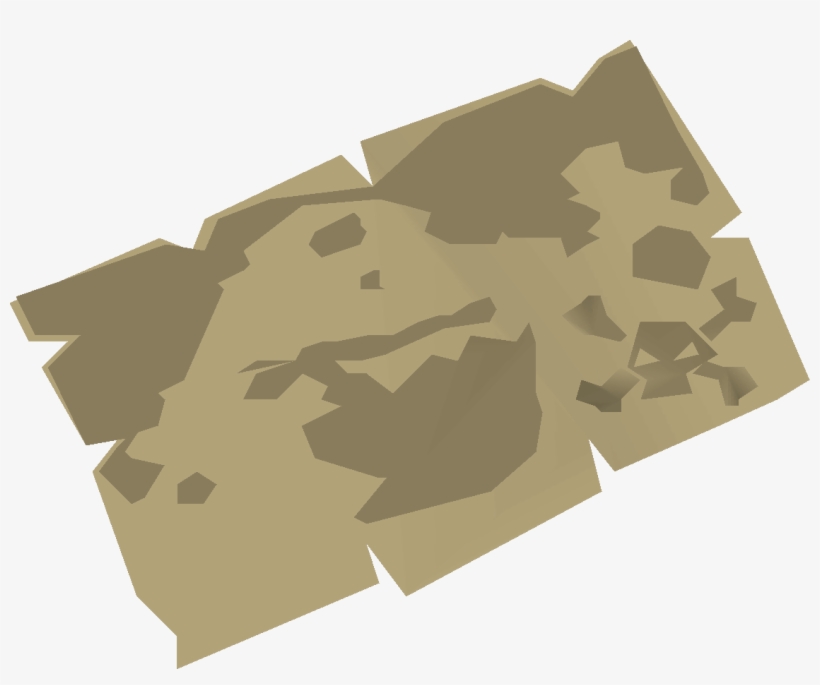 A Map Of The Route To Crandor - Triangle, transparent png