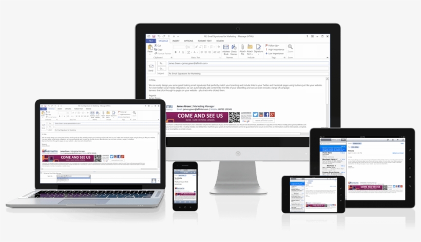 Try A Free 14-day Trial And Start Making Professional - Exclaimer Signature, transparent png