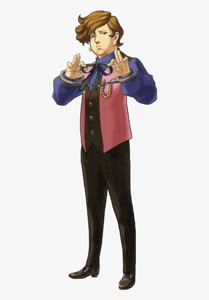 Lance Amano - Png - Ace Attorney Investigations Lance, transparent png