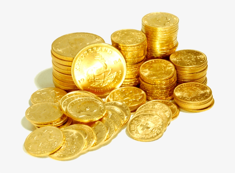 Monete Oro Png - Gold Coins High Resolution, transparent png