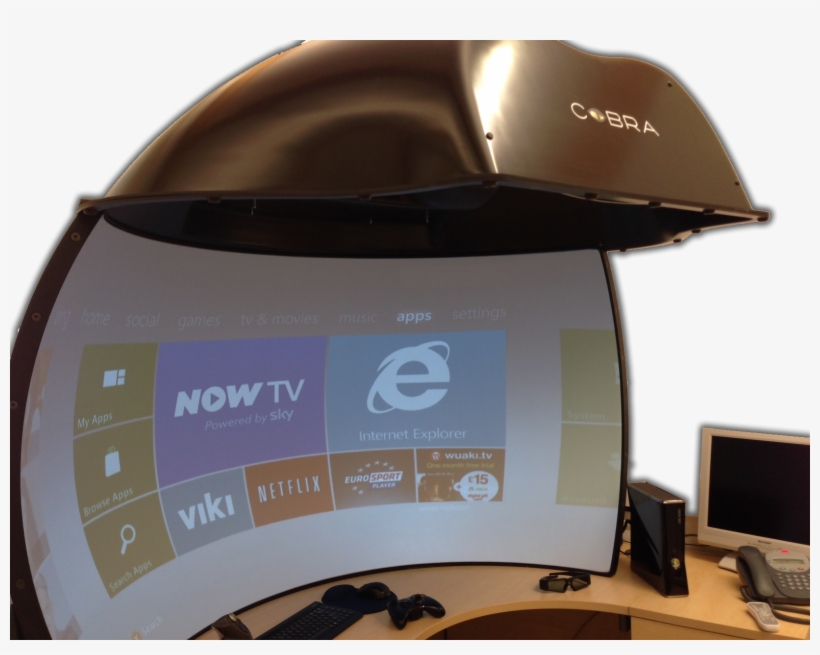 Optoma & Cobra Announce Console Compatibility For The - Spherical Screen, transparent png