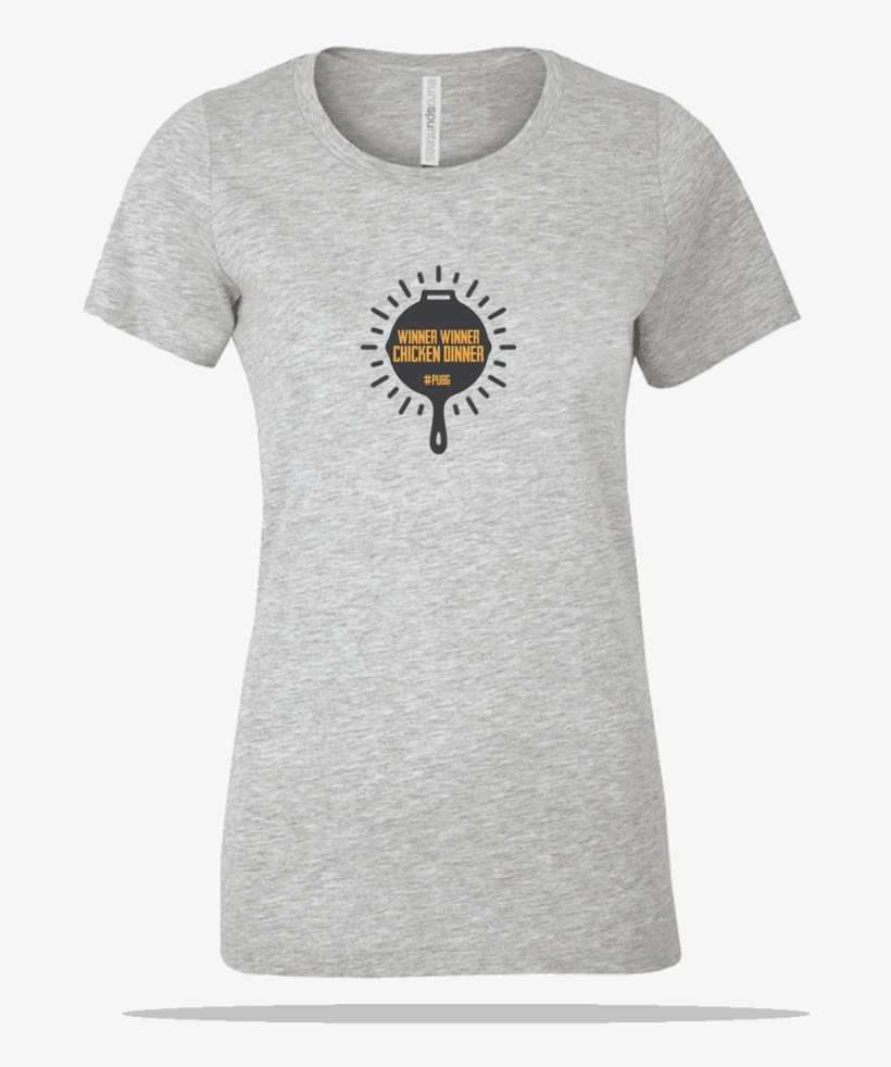 Pubg Chicken Dinner Ladies Tee - Honeybee, transparent png