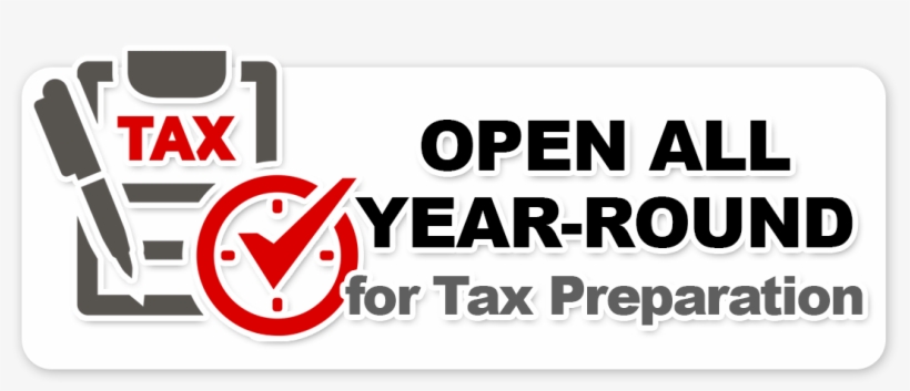 Open All Year For Tax Season - Vccorp, transparent png