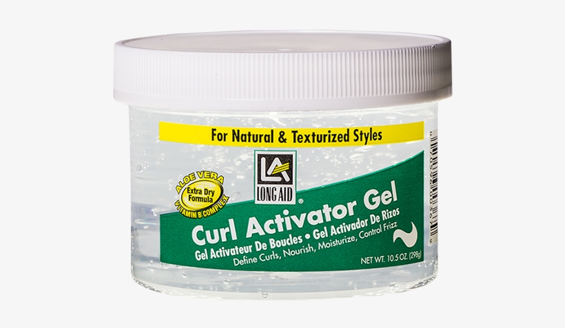 Long Aid® Curl Activator Gel For Extra Dry Hair, - Long And Curl Activator Gel, transparent png
