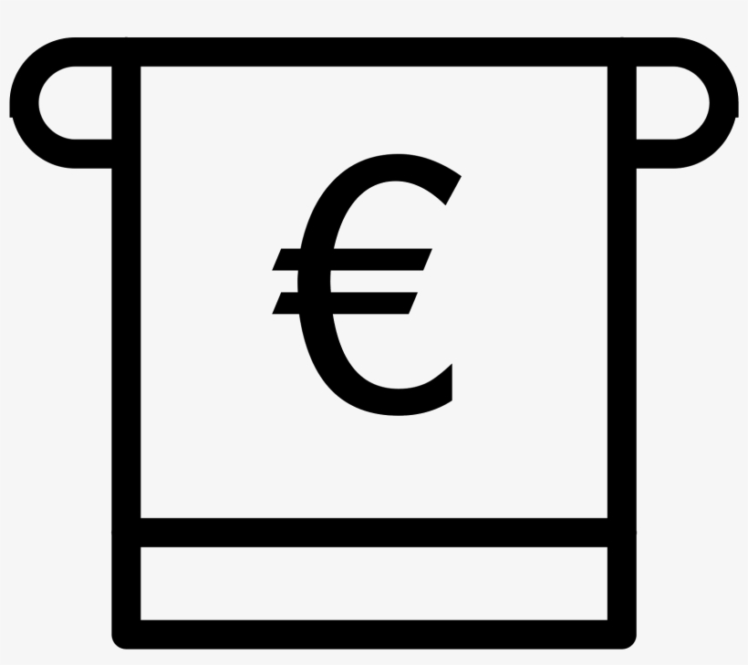 Insert Money Euro Icon - Cost List Icon, transparent png
