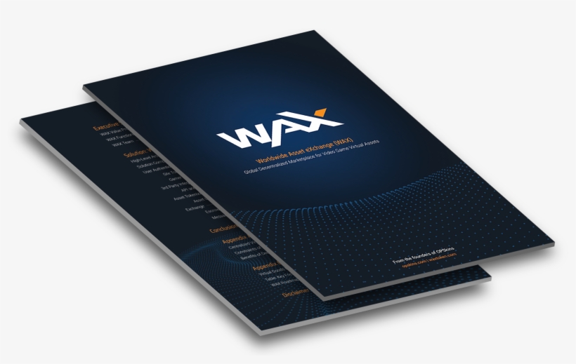 Wax White Paper - Brochure, transparent png