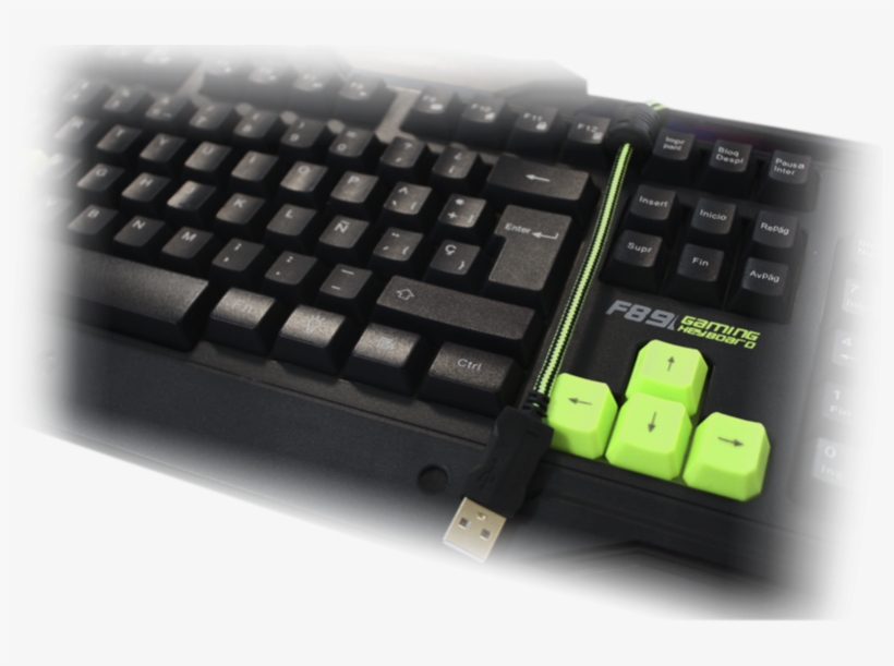 F89proe Keep Out 7 Backlighting Gaming Keyboard - Computer Keyboard, transparent png