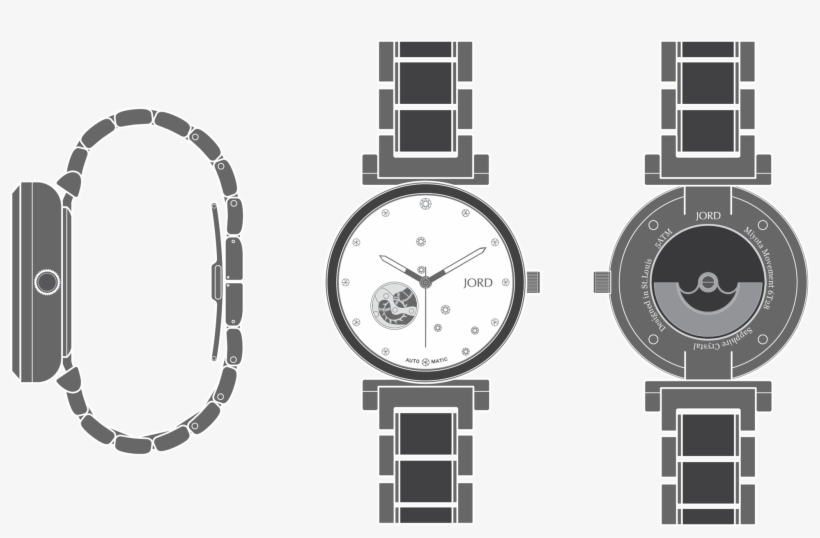Wrist Sizing Reference Scale Wrist Sizing Reference - Analog Watch, transparent png
