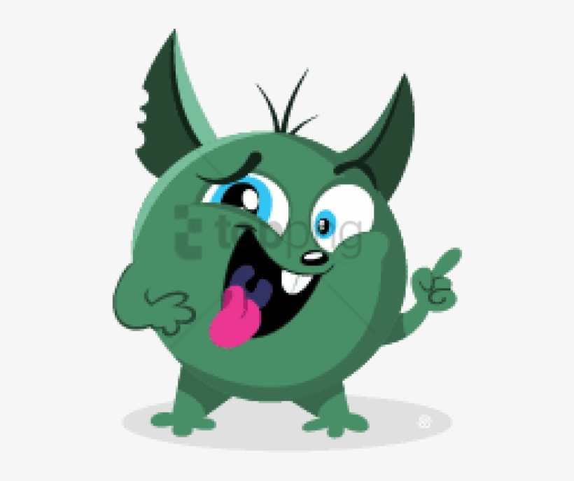 Free Png Download Nutri Ventures Green Guga Tongue - Cartoon, transparent png