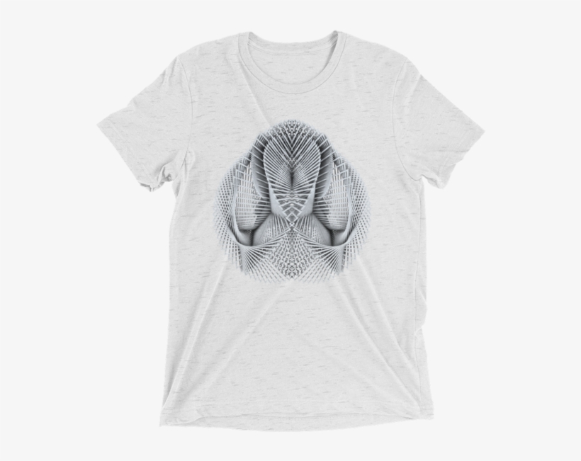 Generative Rorschach 1 // Short Sleeve T-shirt - Tupac And Kurt Cobain T Shirt, transparent png