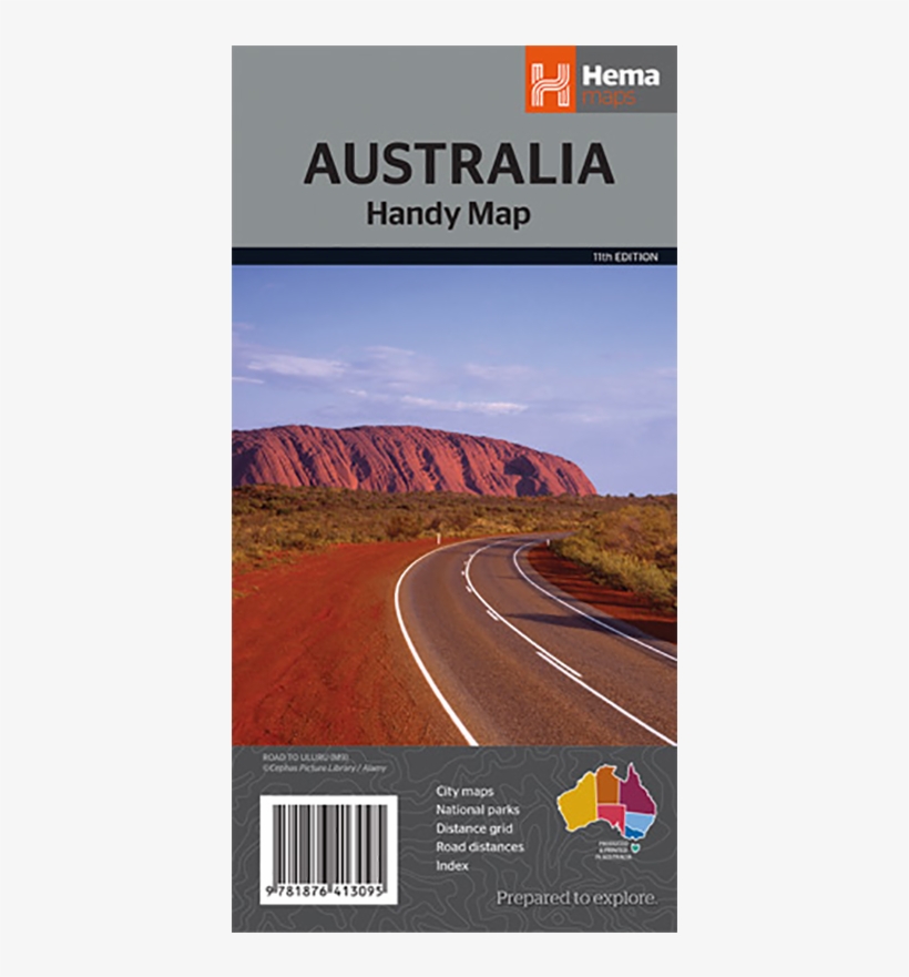 Hema Australia Handy Map - Highway, transparent png