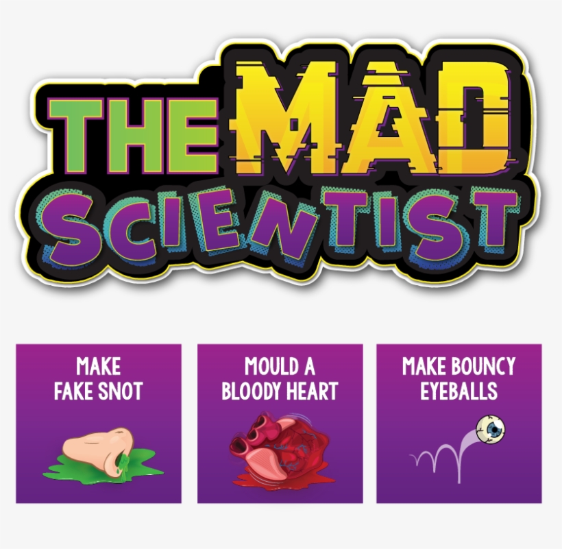 A Selection From Our Amazing Weird Science Range - Poster, transparent png