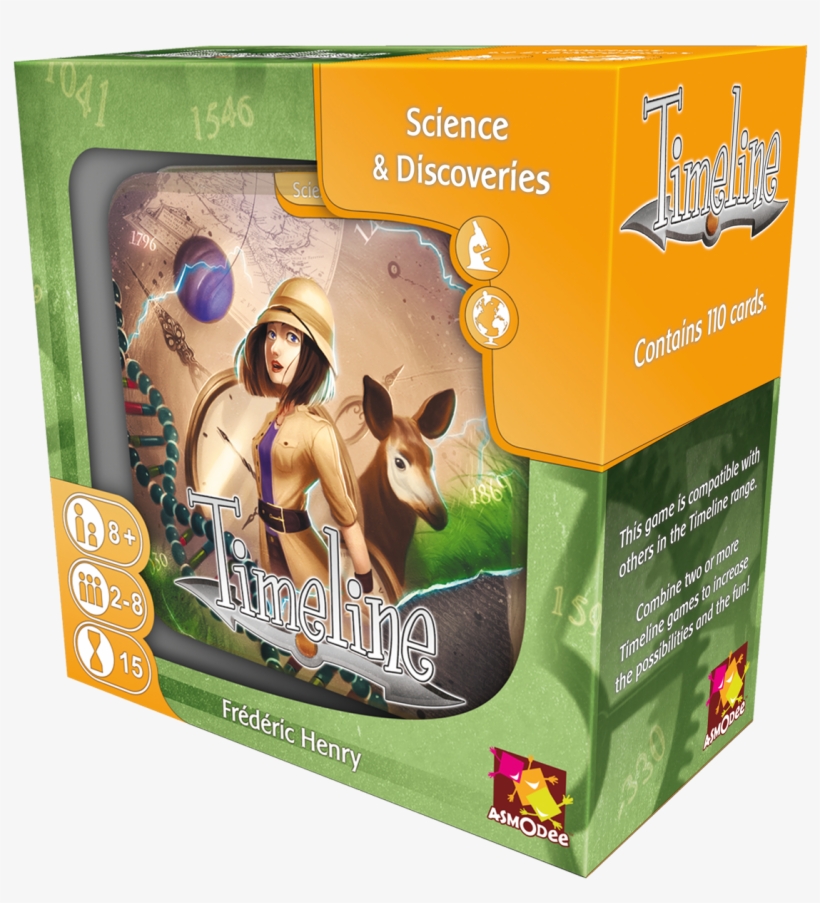 Science And Discoveries - Timeline Asmodée General Interest, transparent png