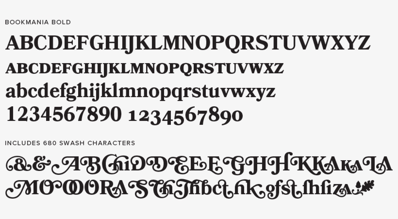 Bookmania Type Specimen Dissolve - Parallel, transparent png