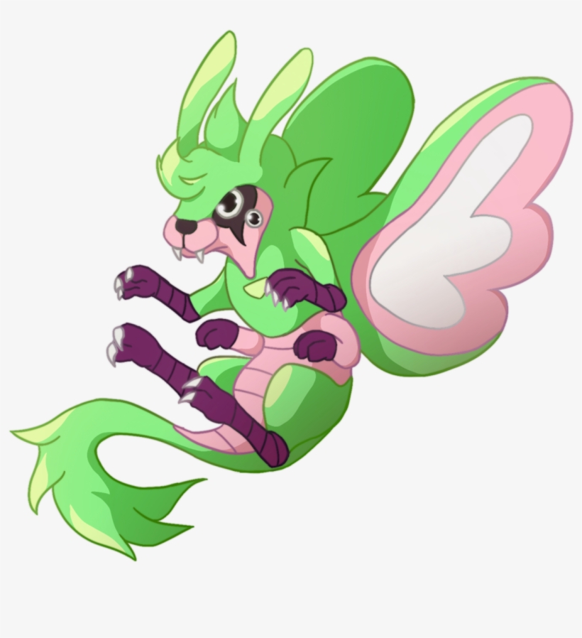 Transparent Nimflora Based On The In-game Sprite, Because - Pokemon Uranium Fairy, transparent png