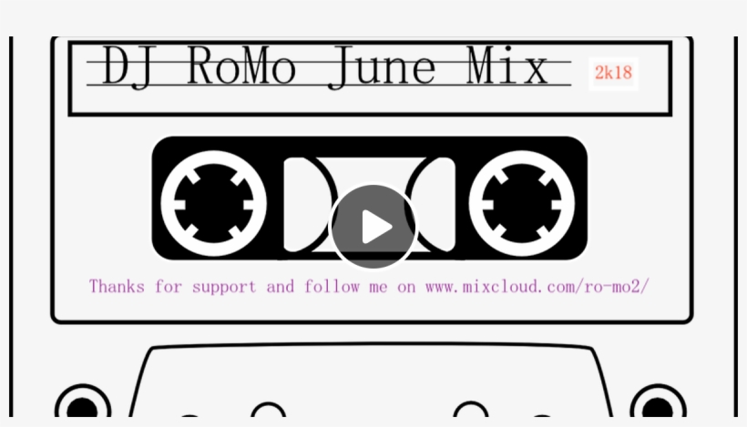 Thanks For Support And Follow Me - Cassette Tape Clip Art, transparent png