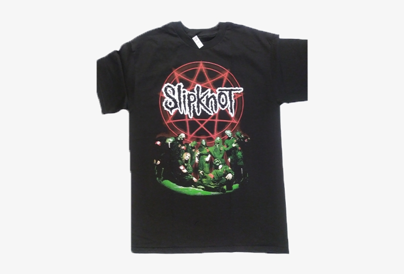 Slipknot Nonagram T-shirt - Slipknot, transparent png