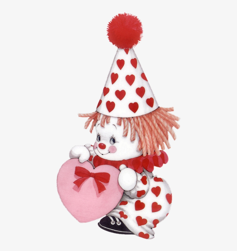 Lleno De Corazones Images Mignonnes, Cute Clown, Creepy - Valentines Day Ruth Morehead, transparent png