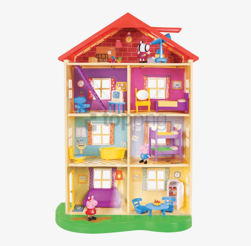 Free Png Download Peppa Pig Lights And Sounds Family - Peppa Pig Lights And Sounds Family Home, transparent png