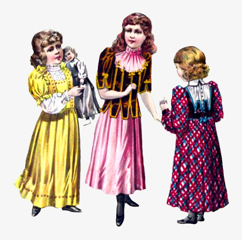 Victorian Clipart Of Fashion, Free Victorian Graphics - Victorian Era, transparent png
