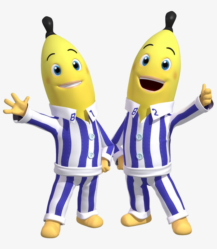 Bananas In Pajamas Bananas In Pyjamas 861x919 PNG Download PNGkit