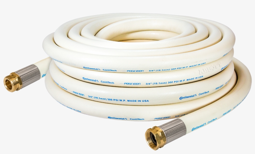 Poseidon White Wash-down Hose Assembly Coil - Ethernet Cable, transparent png