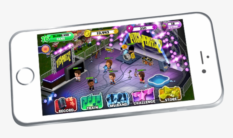 Painted Pitch Perfect 2 Studio Based On Photos Supplied - Smartphone, transparent png