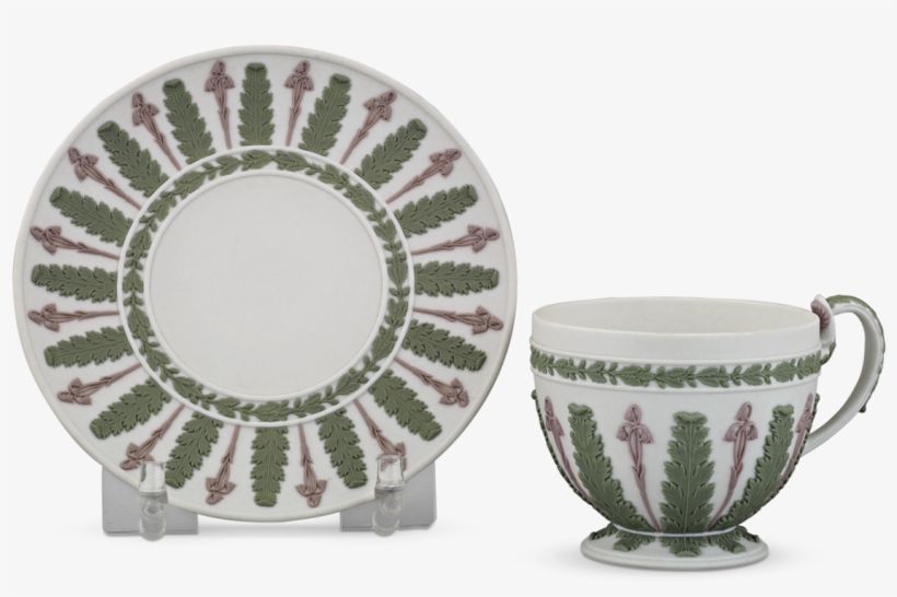 Tri-color Jasper Cups And Saucers By Wedgwood - Vector Graphics, transparent png