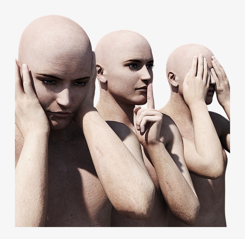 Hear Nothing See Nothing Do Not Speak Fun Figures - Not Hear Not See Do Not Speak, transparent png