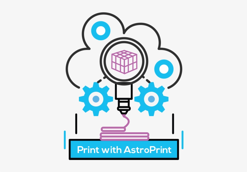 3d Print From The Web - Circle, transparent png