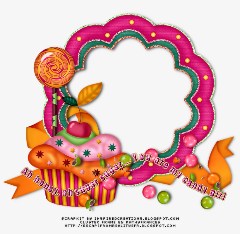 Escape From Reality - Candy Photo Frames Png, transparent png
