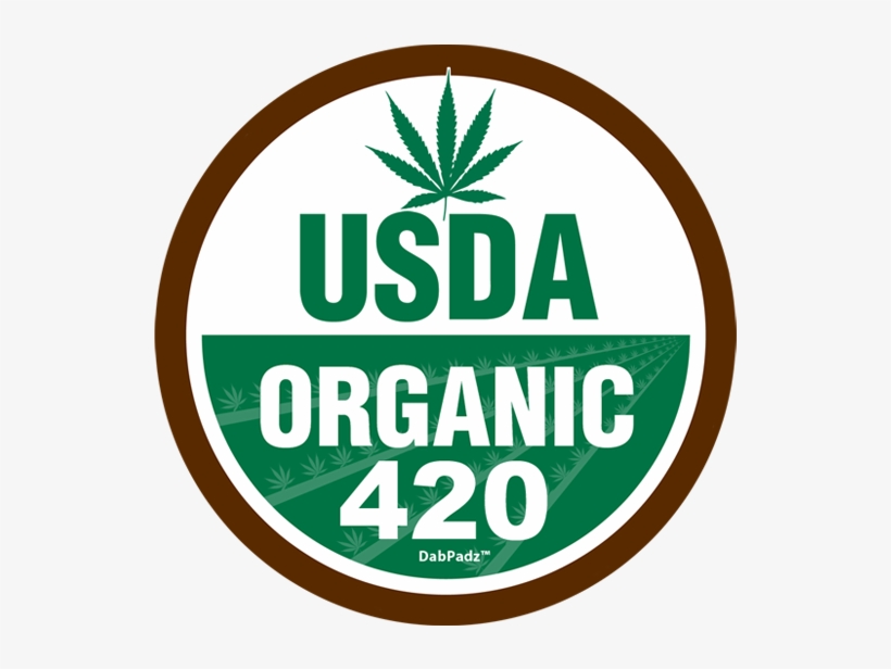 Usda Organic 420 Dab Pad - Usda Organic, transparent png
