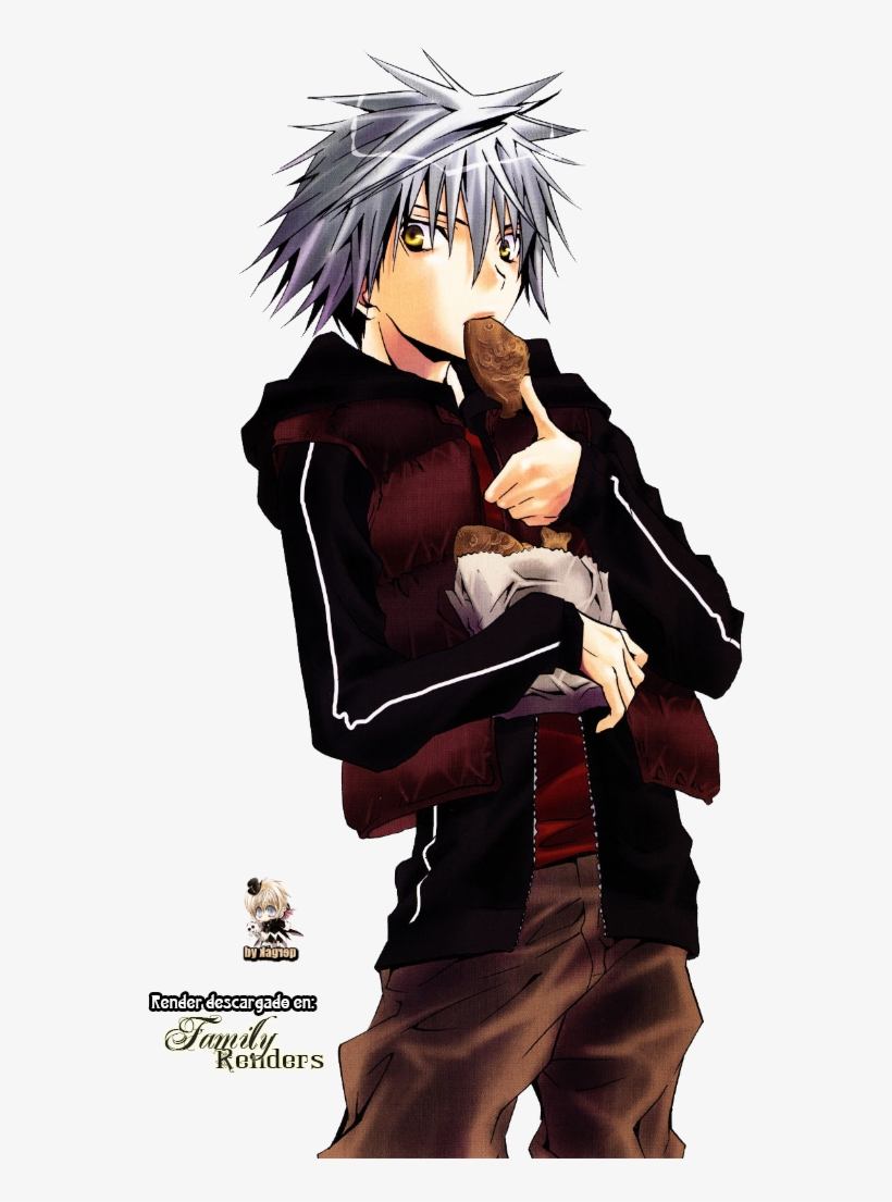 White Haired Anime Guy, transparent png
