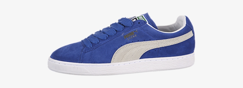 Puma Olympian Blue-white Sneakers - Puma, transparent png