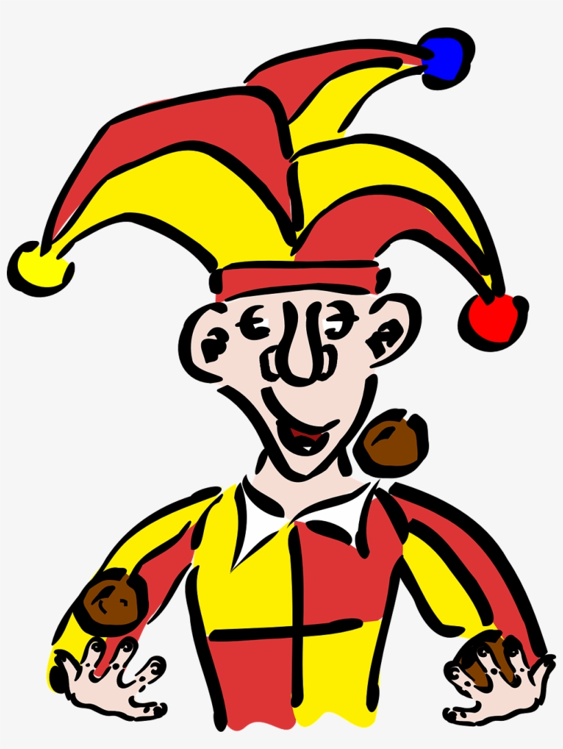 Joker Balls Juggling - Joker Middle Ages, transparent png