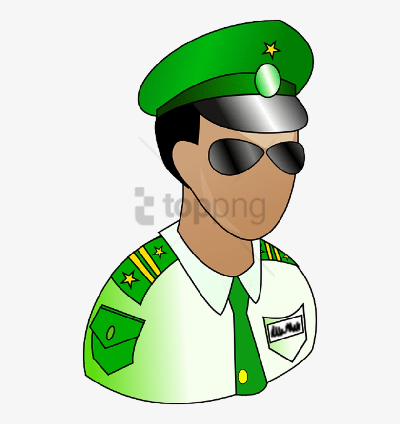 Free Png Police Man Png Image With Transparent Background - Satpam Clip Art, transparent png