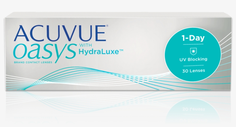 Acuvue® Oasys 1-day With Hydraluxe™ Technology - Graphic Design, transparent png