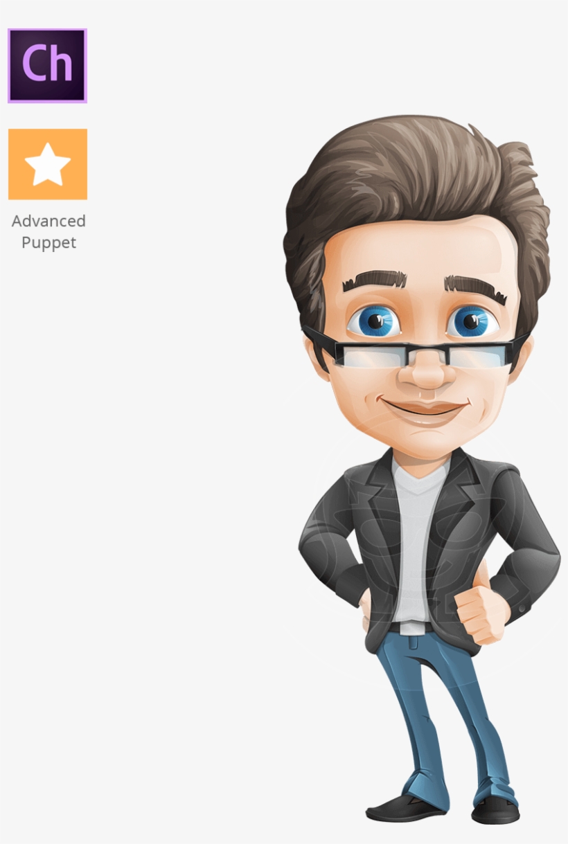 Nick Smartman Puppet - Character Male Vector Png, transparent png