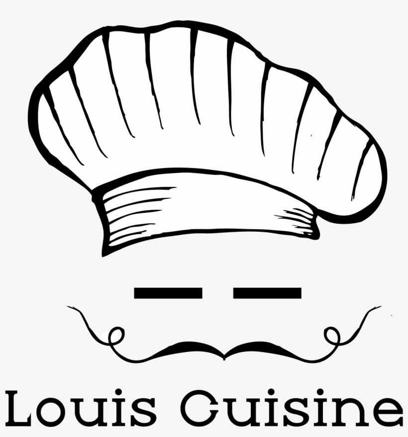 This Logo Inspired With The Idea Of A Mustache Chef - Chef, transparent png