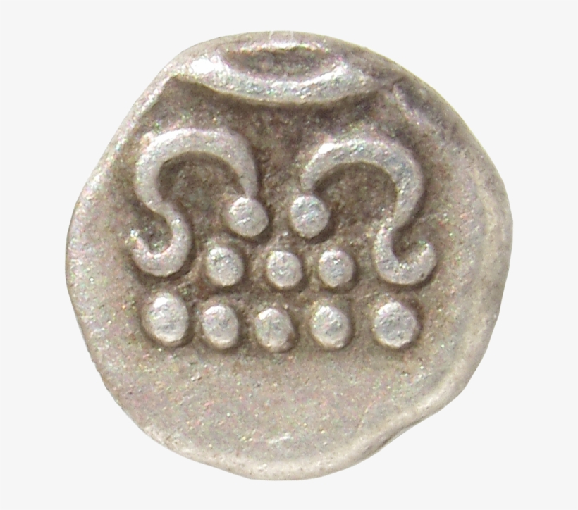 Chuckram Within A Large Crescent Above Vishnupadam - Artifact, transparent png