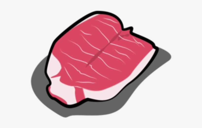 Steak Clipart Pork Loin - Illustration, transparent png